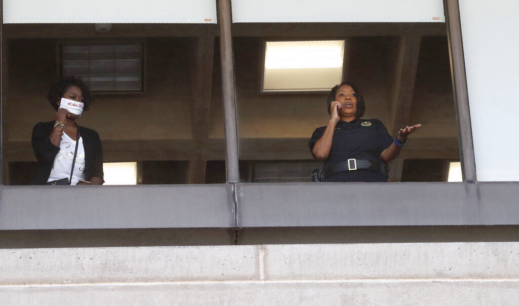 APTOPIX Minneapolis Police Death Protests Dallas